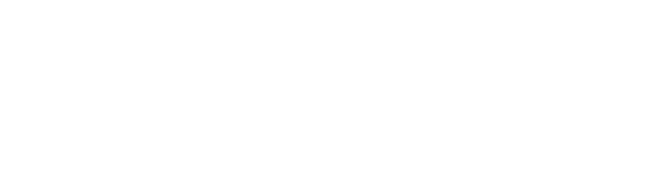 V. Double G. Music logo horizontaal wit